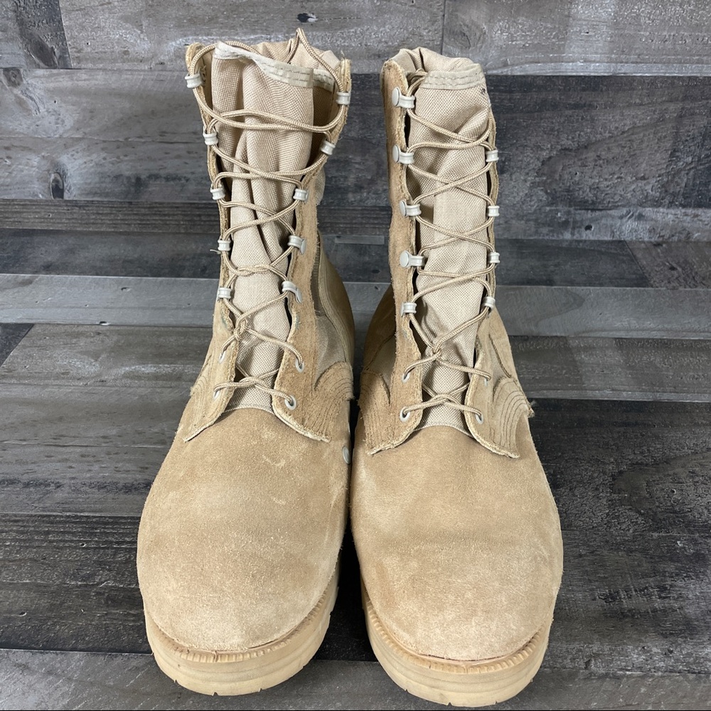 Altama Desert Tan Military Combat Boots Vibram Boots PJ 07-07 5200 - Picture 4 of 11